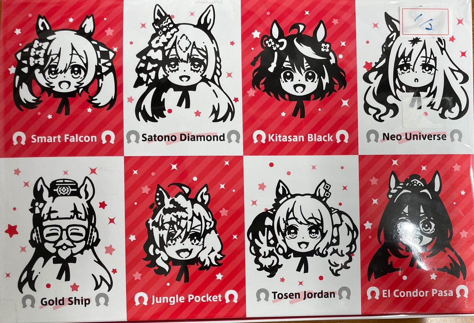 ウマ娘　ケンタッキー　KFC アクリルスタンド　抽選当選品　ネオユニヴァース ウマ娘@ ケンタッキー コラボカード ネオユニヴァースサイン入り