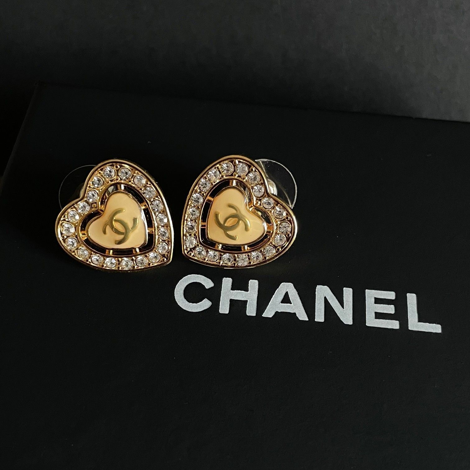 今日特価】Chanel 中古 ダブル C イヤリング オリジナルリプリカ
