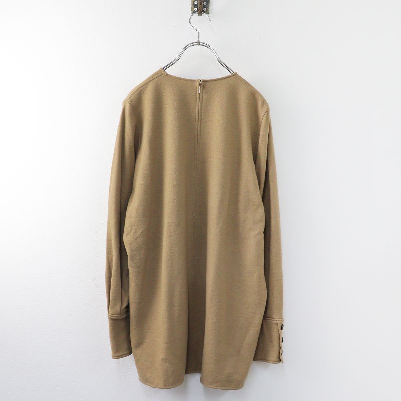 LOHEN ローヘン ウールボリュームスリーブジャージブラウス