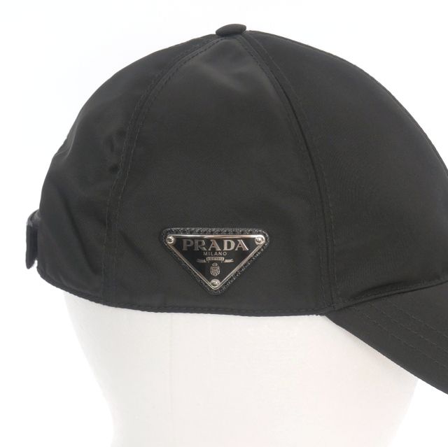 プラダ PRADA ReNylon トライアングルロゴ ベースボールキャップ