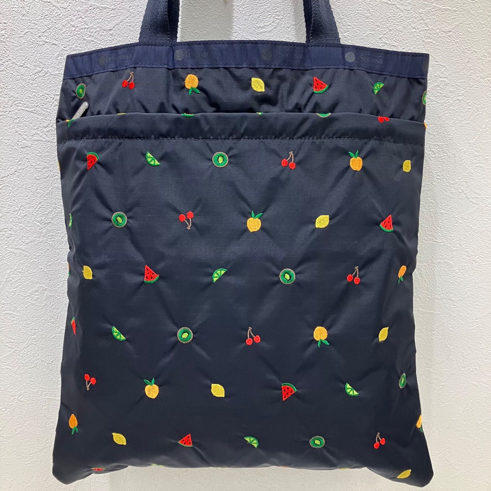 5250 LeSportsac レスポートサック トートバッグ ラージエメラルド