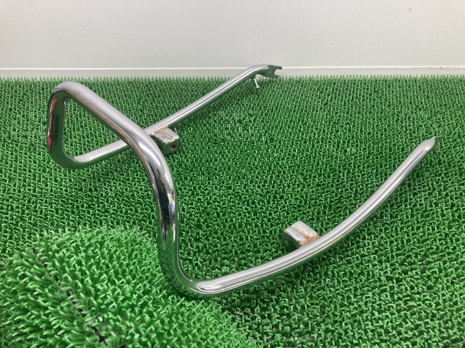 SR400 グラブバー ヤマハ 純正 バイク 部品 1JR RH01J RH03J タンデムバー アシストグリップ 曲がり無し 車検 Genuine