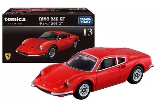 [Used] Tomica 1/61 Dino 246 GT (red x silver) “Tomica Premium No. 13”