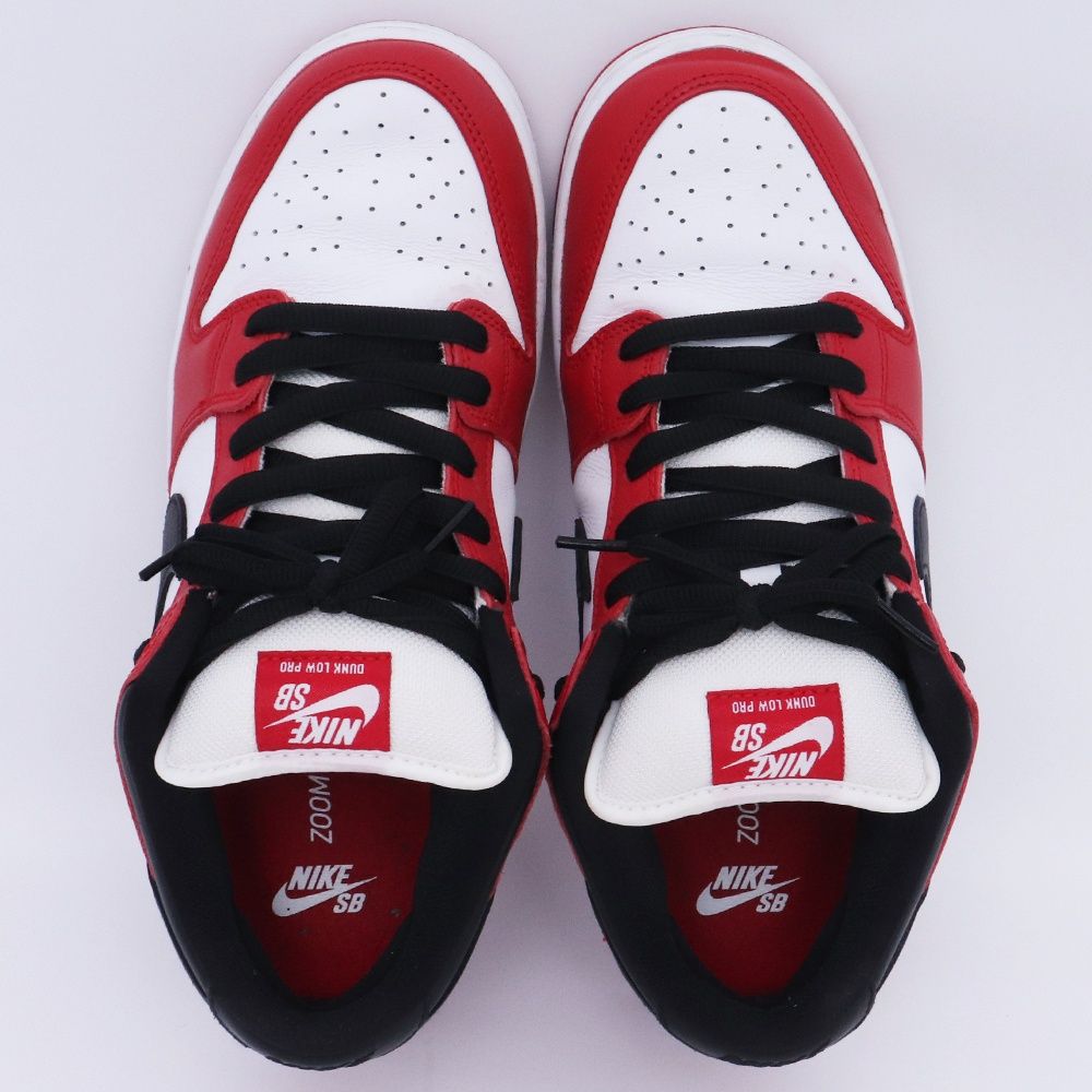 28cm NIKE SB Dunk Low Pro J-Pack Chicago Red White BQ6817 28cm NIKE SB Dunk Low Pro J-Pack Chicago Red White BQ6817