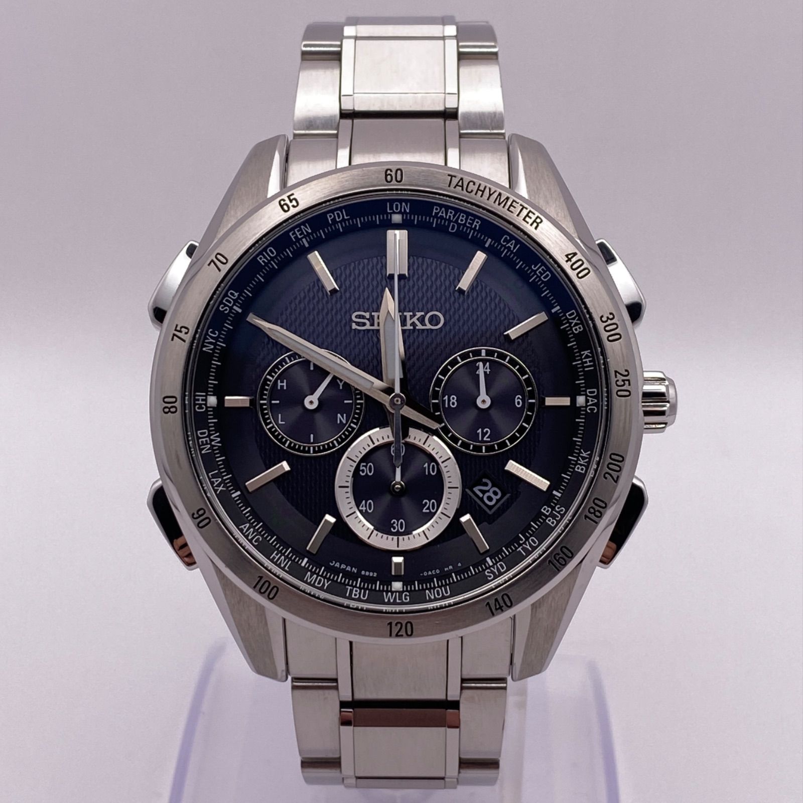 良品 SEIKO セイコー ブライツ フライトエキスパート 800本限定 8B92 