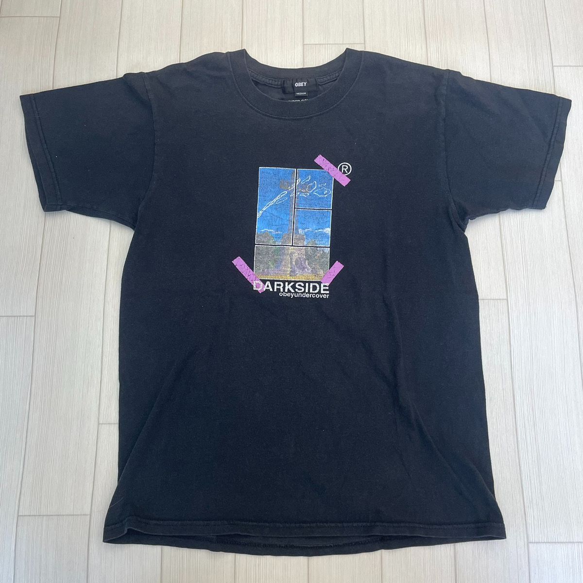 UNDERCOVER OBEY アンダーカバー オベイ アンカバ Tシャツ 黒 black S-312