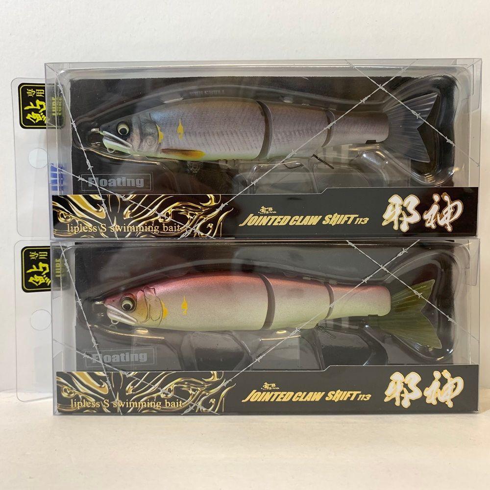 加古川店 GAN CRAFT | ガンクラフト ルアー ジョインテッドクローシフト113 ジョイクロ 鮎邪 夕暮れ鮎 ベリアル武闘鮎 2点セット 87