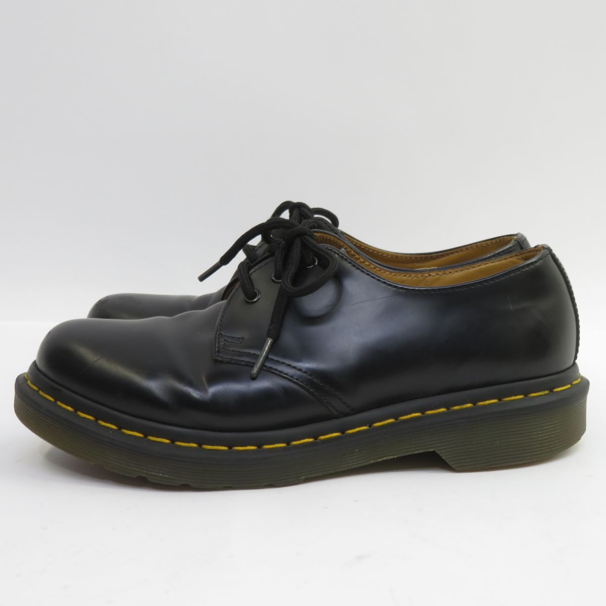 Dr.Martens ドクターマーチン 1461W ギブソン 3ホールシューズ UK5 24cm ブラック 箱無 ※中古