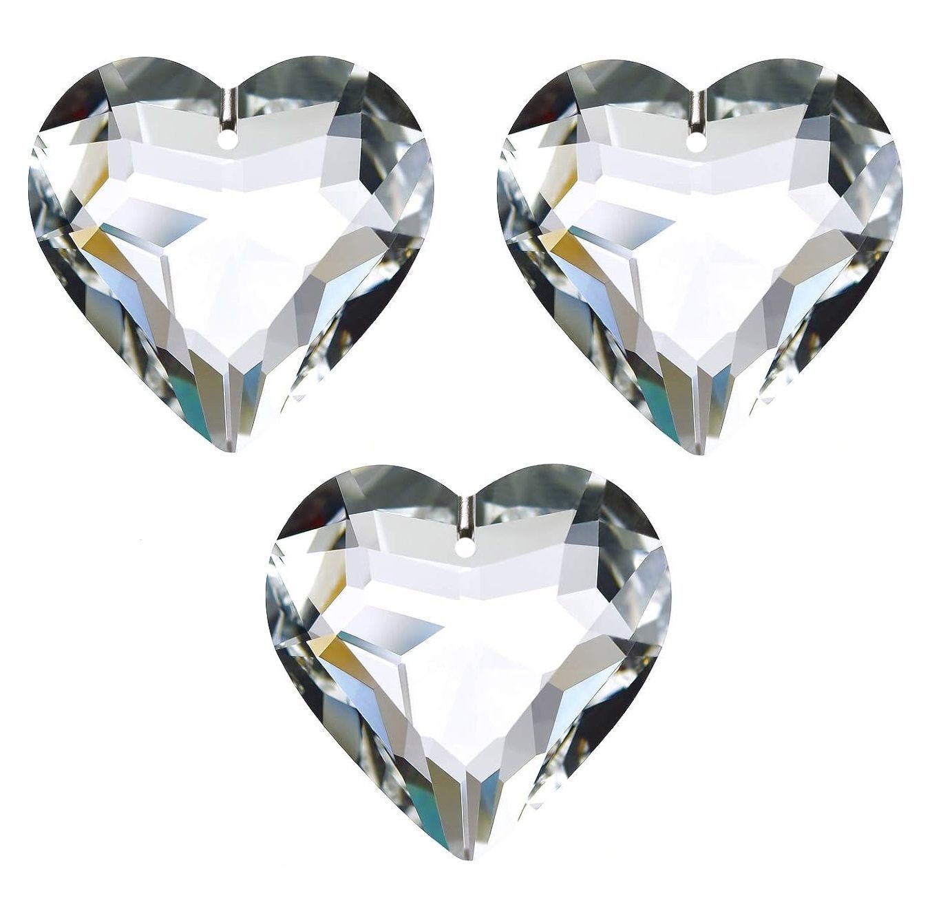 Swarovski ハート型クリスタル ガラス3個セット Swarovski ハート型クリスタル セール ガラス3個セット Swarovski