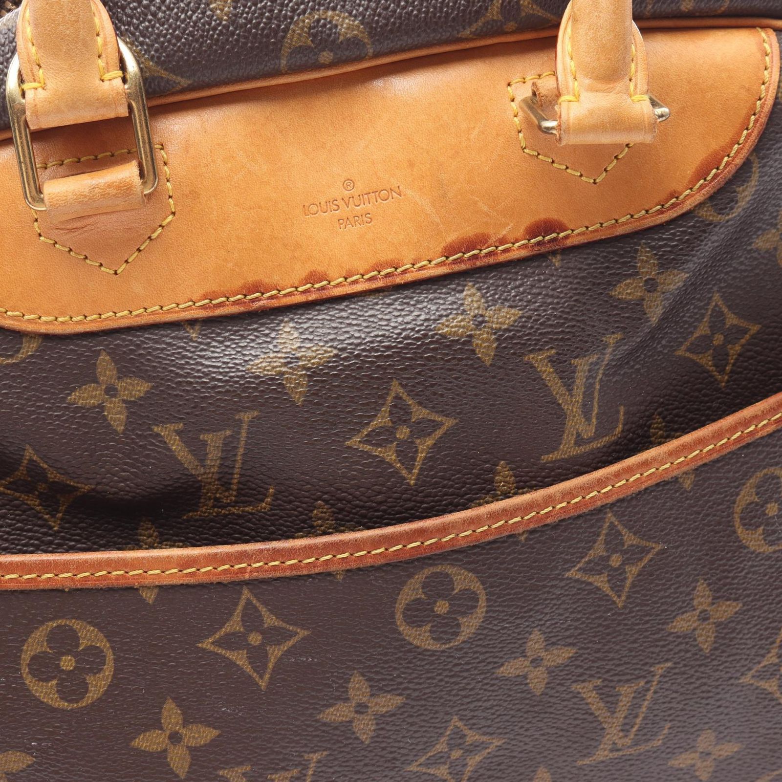 超美品 ルイヴィトン M47270 ドーヴィル ハンドバッグ 大容量 安心取引 ルイ・ヴィトン(LOUIS VUITTON)ルイ・ヴィトン ドーヴィル