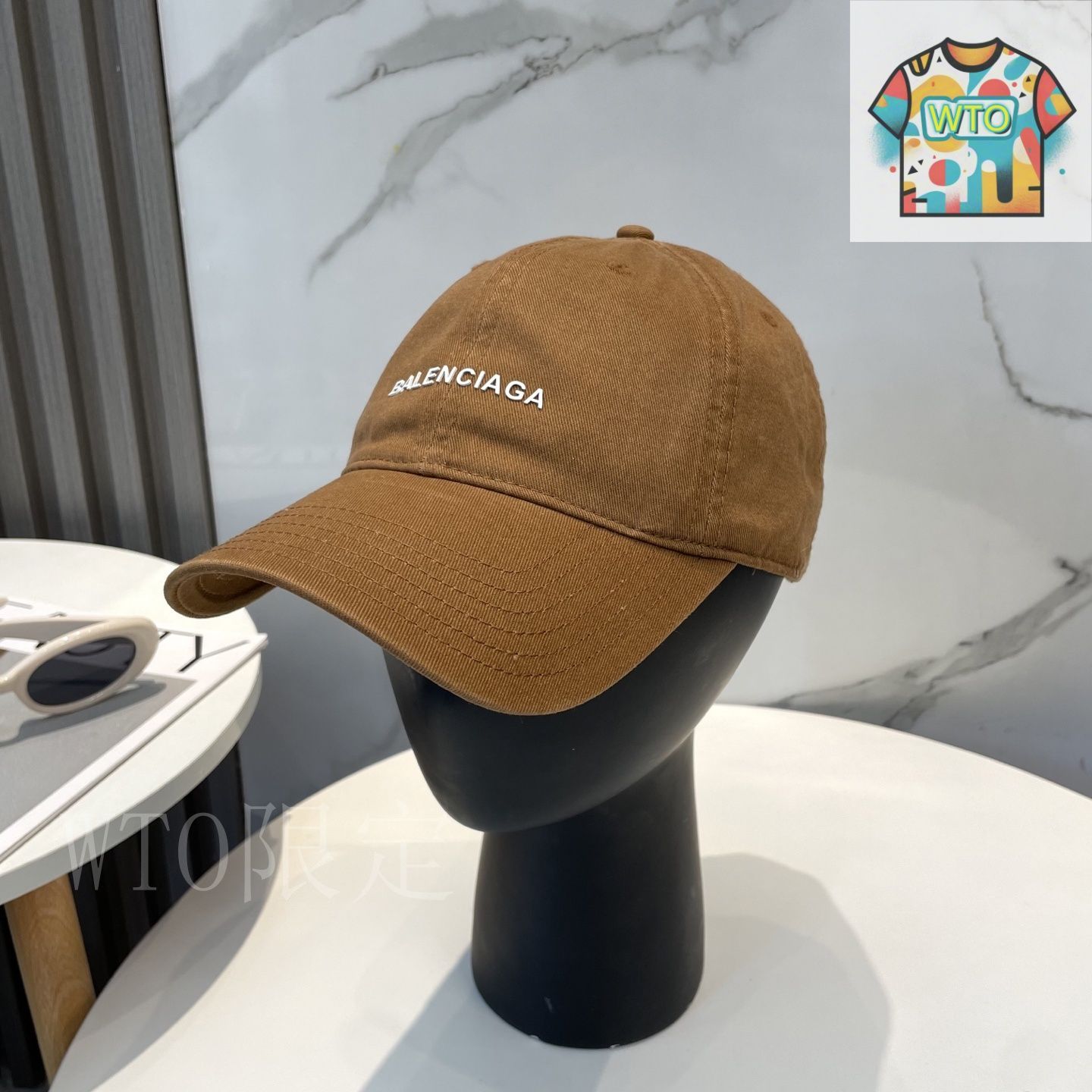 BALENCIAGA ベースボールキャップ 今日特価】Balenciaga ベースボールキャップ-3 - メルカリ