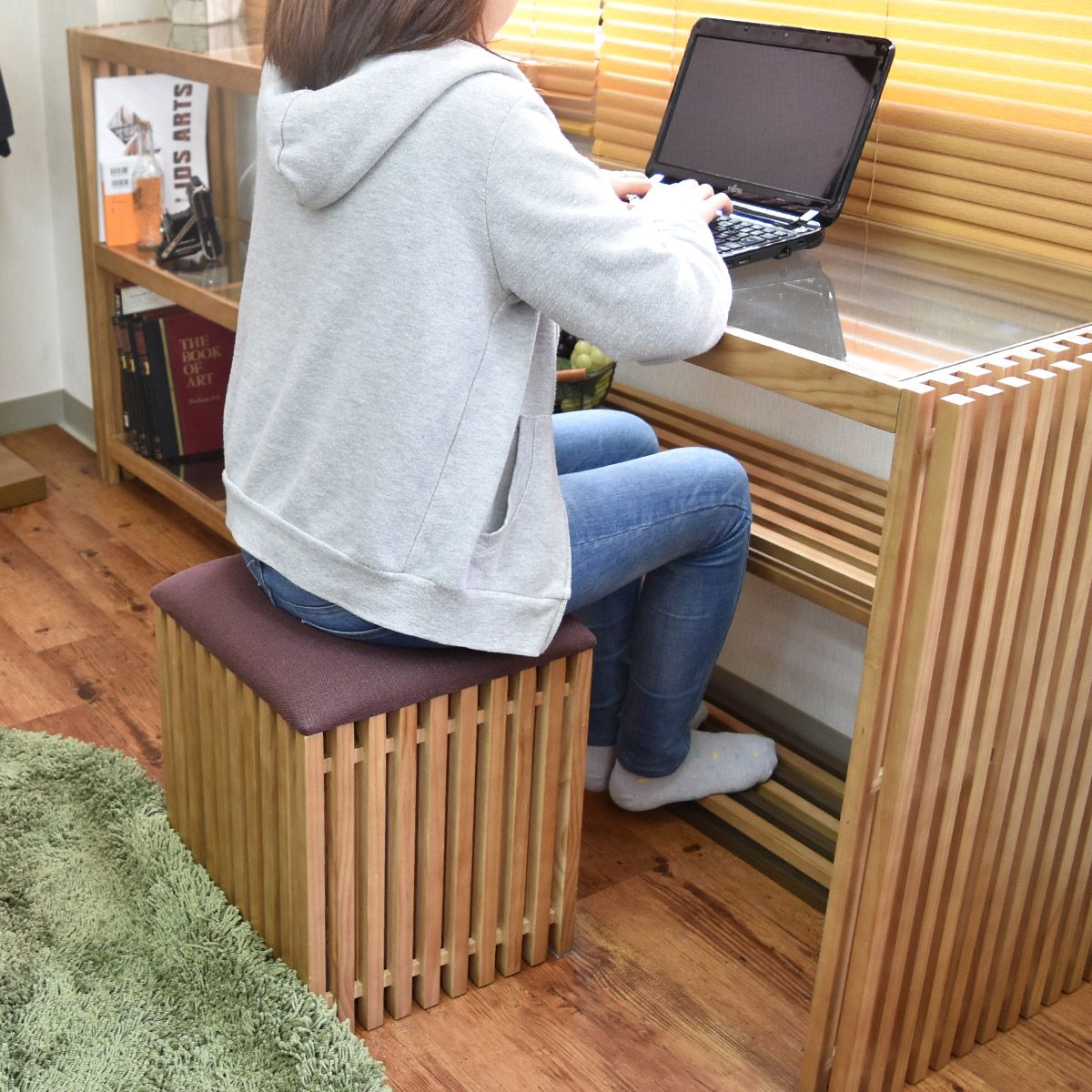 木製スツール 収納付き スツール 収納 木製 おしゃれ 収納付きスツール イス 椅子