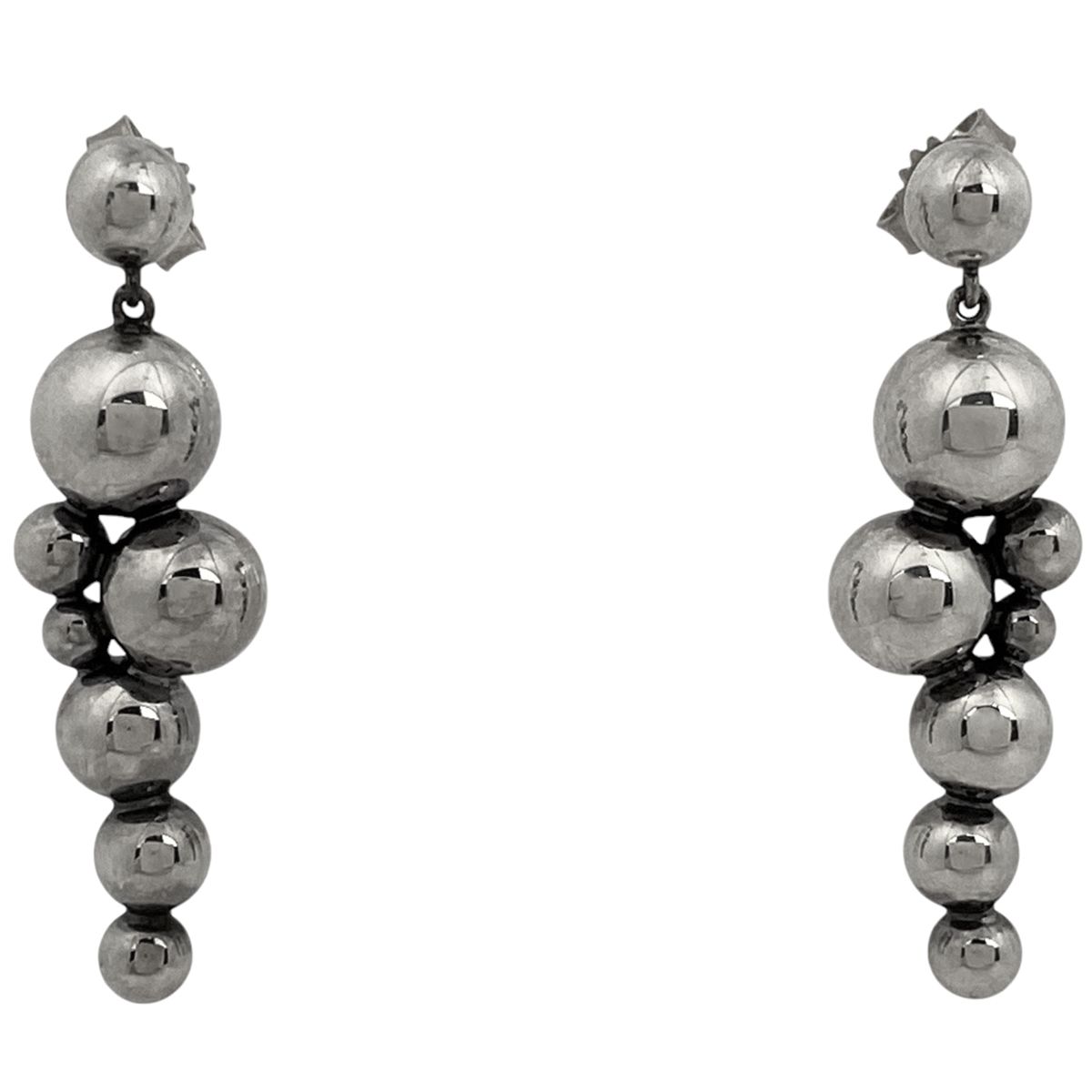 ジョージジェンセン Georg Jensen ムーンライトグレープ ピアス 葡萄 スイング ピアス シルバー925 シルバー レディース