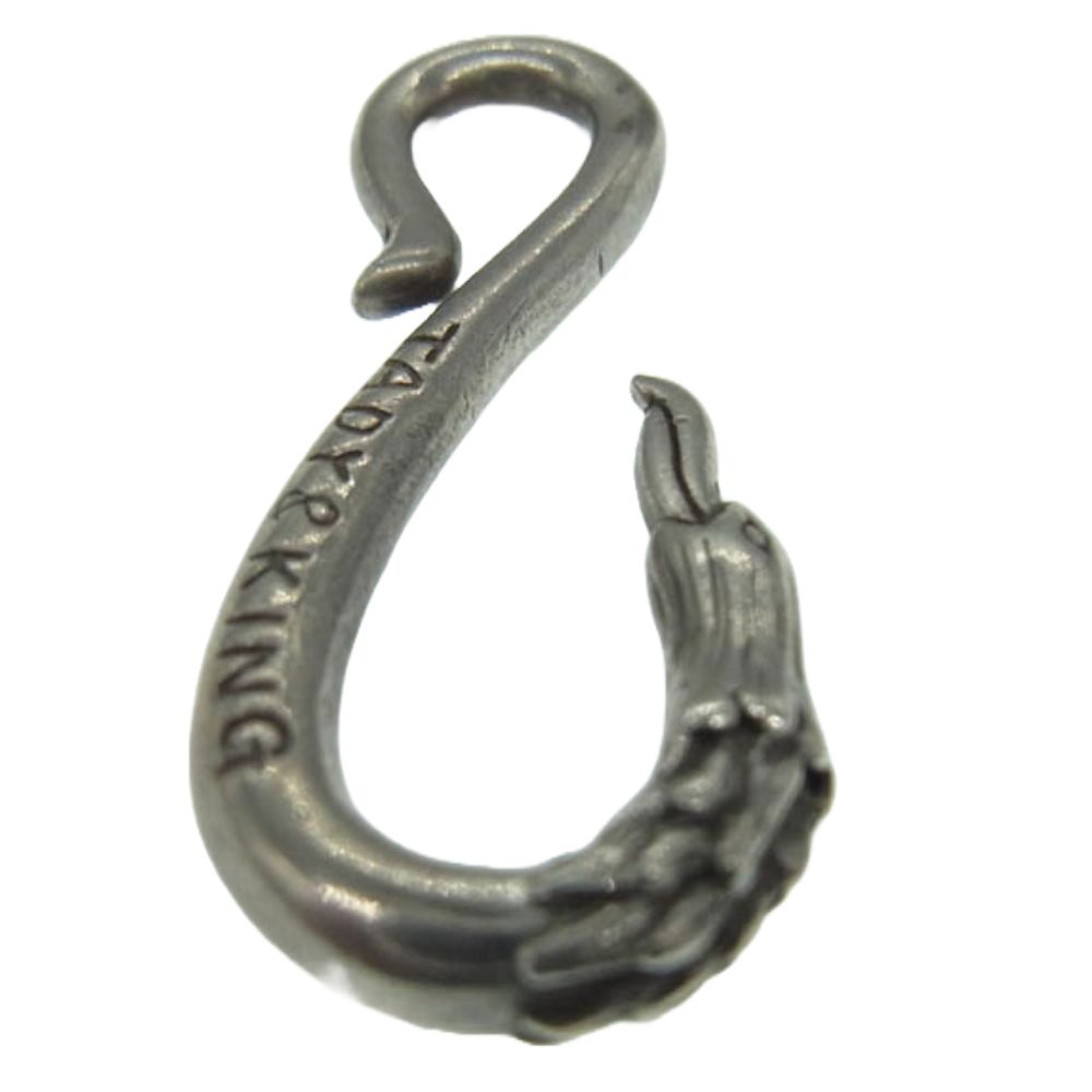 タディアンドキング TADYu0026KING SVフェザー 特大 LL シルバー タディアンドキング TADYu0026KING ネックレス カスタム 上金 特大フェザー