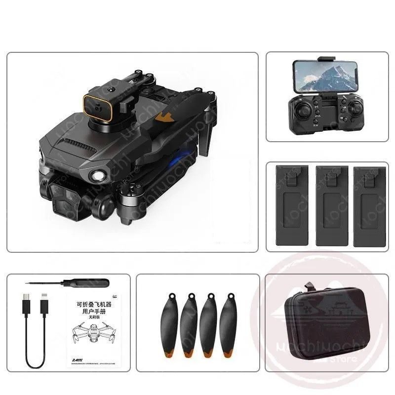 【新品1円】大人気ドローン（折りたたみ式/スマホ操作可） 4DRC ドローン カメラ付き 初心者 スマホ操作 120°広角カメラ 4k 高