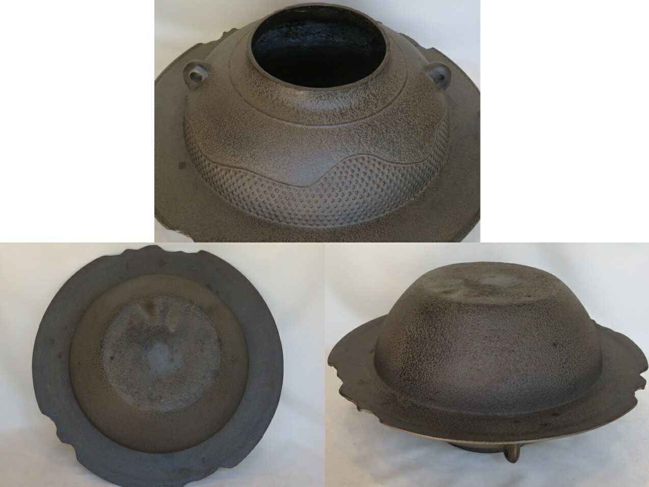 菊池政光作 遠山霰地紋