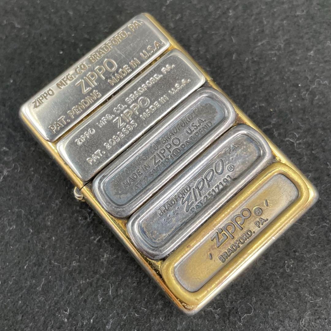 ZIPPO 歴代ボトムメタル 2000年製 歴代ボトムプレート 歴代ボトム刻印