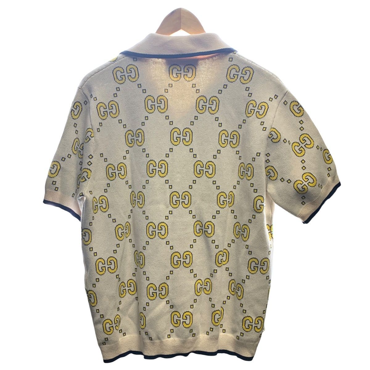 中古】 GUCCI グッチ GGコットン ボウリングシャツ 740562 XKC6C