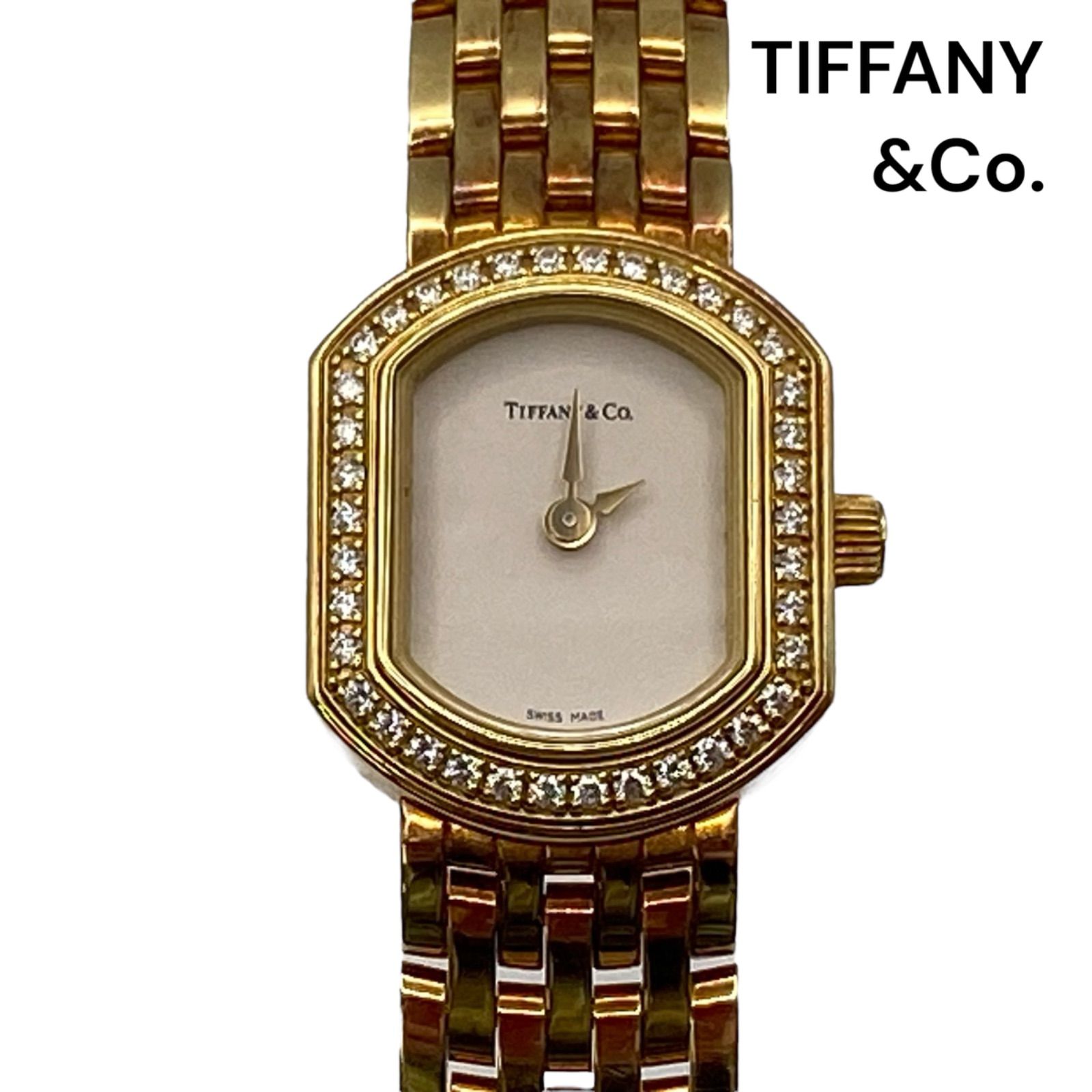 ティファニー ○ティファニー TIFFANY&Co. 時計 マーククーペ ダイヤモンド