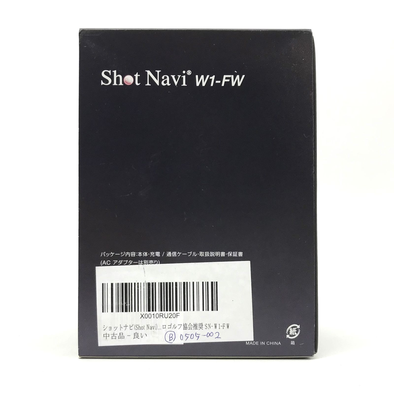 SP-0129】ショットナビ W1-FW 腕時計 shot navi W1-FW ウォッチ - メルカリ