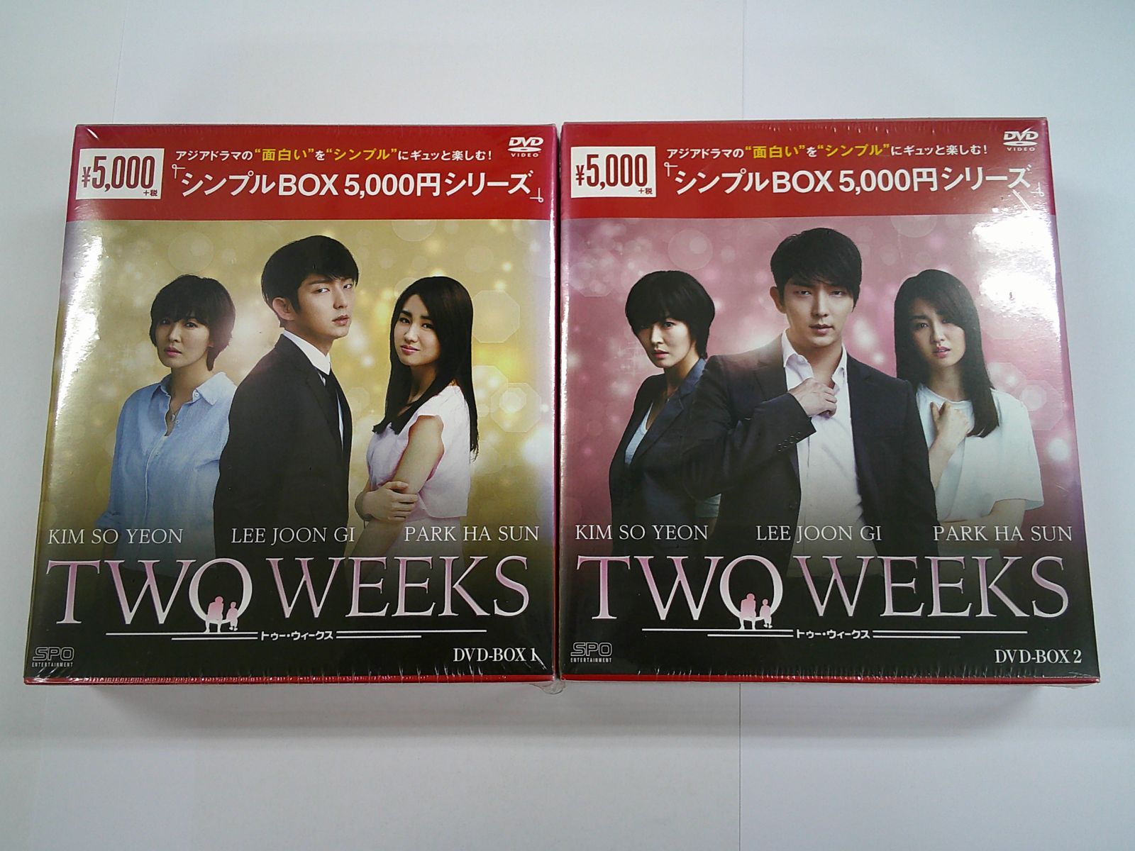 イ・ジュンギ , パク・ハソン /TWO WEEKS DVD-BOX1・2セット