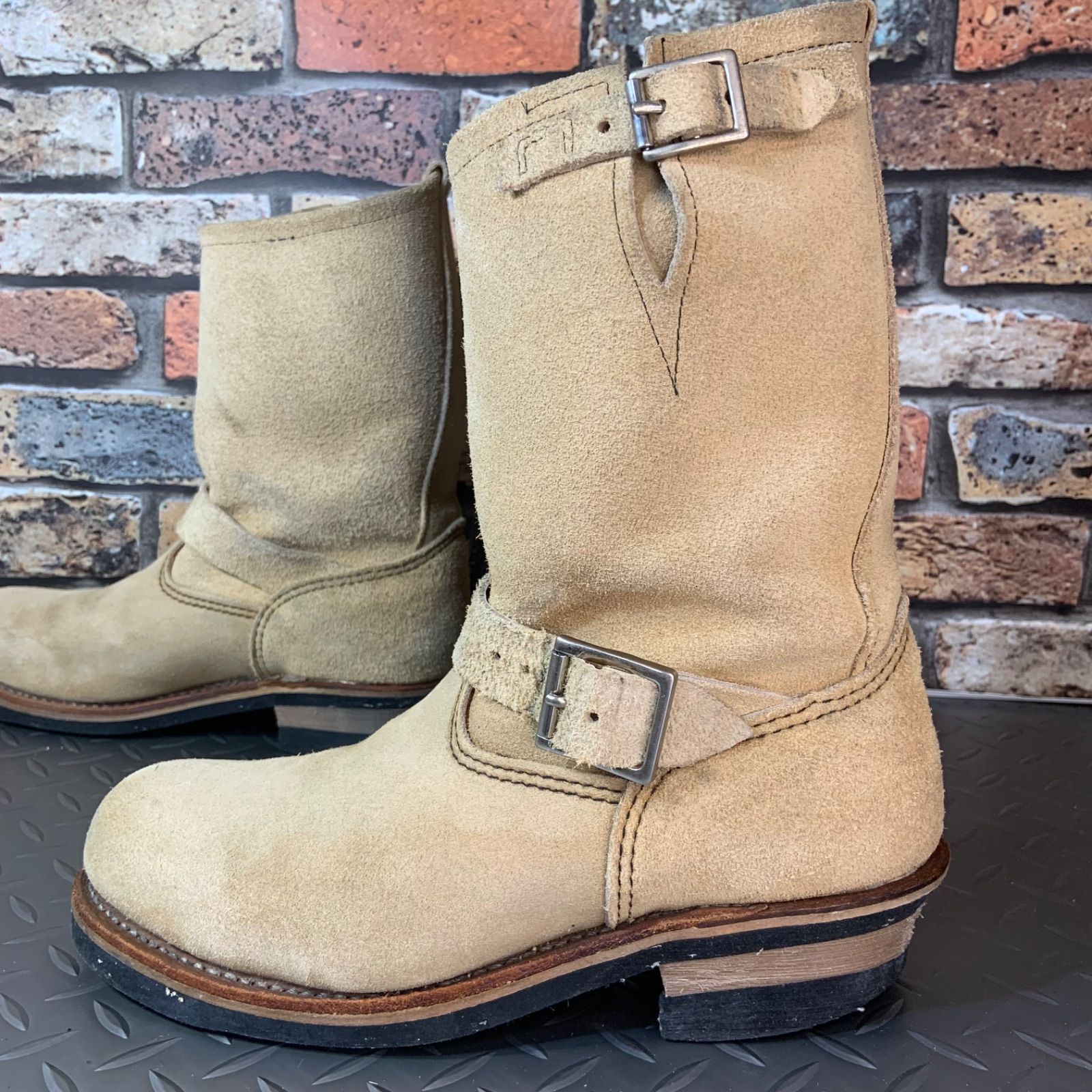 ☆REDWING 8268 エンジニアブーツ 2008年製 US8D JP26㎝ レッド