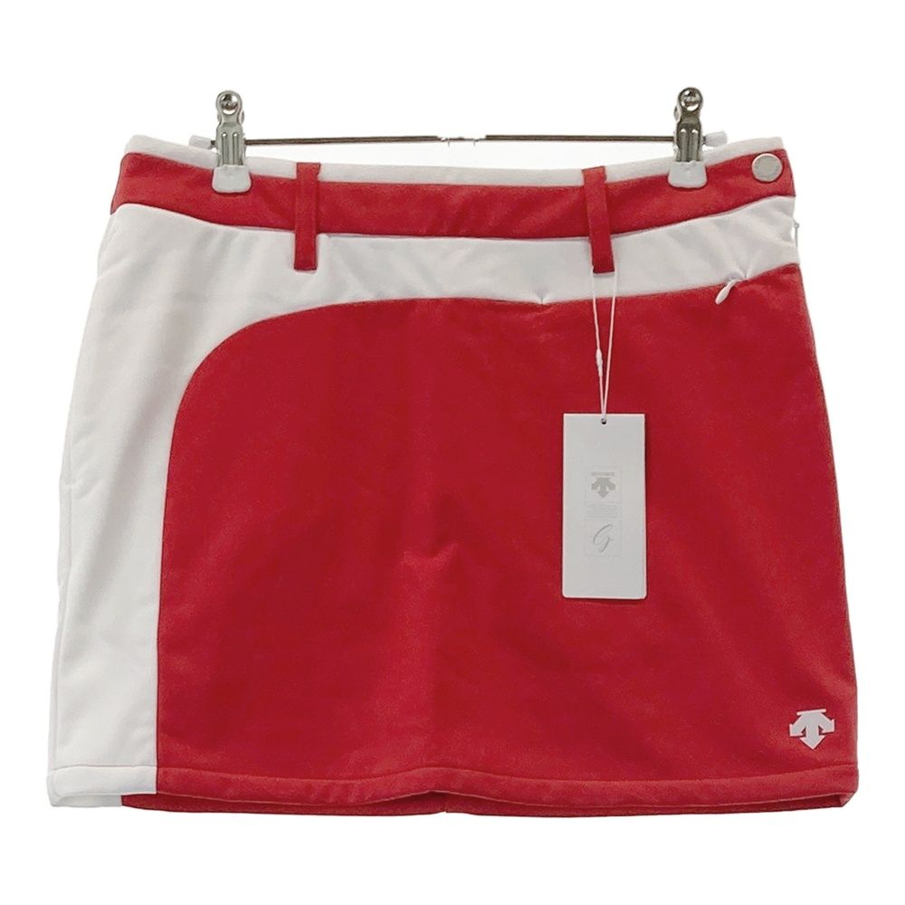 サイズ：M DESCENTE GOLF デサントゴルフ DGWMJE07 裏起毛 スカート  レッド系 [240101515352] ゴルフウェア レディース ストスト