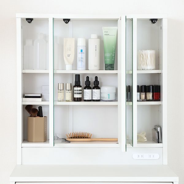 三面鏡ドレッサー WH