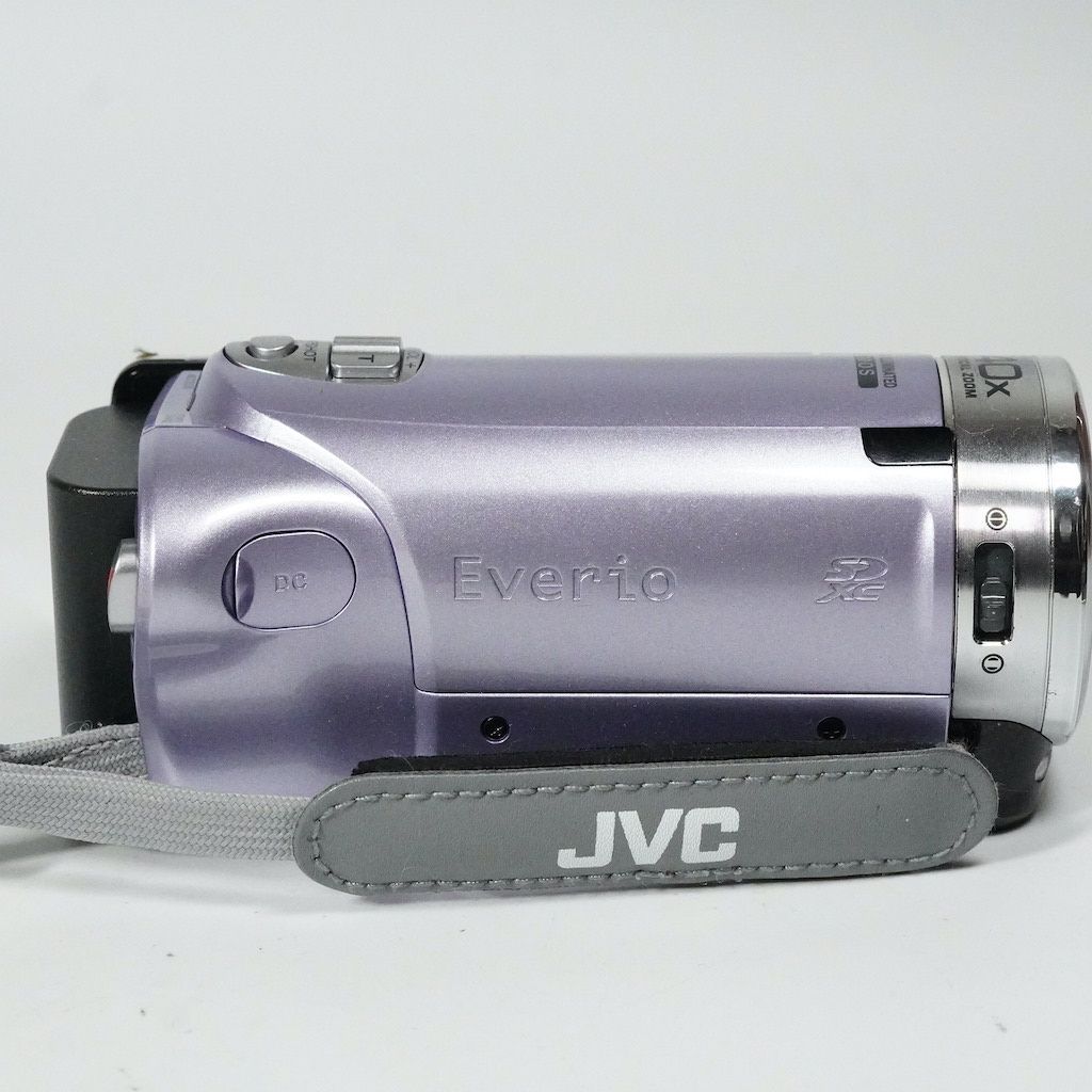 JVC Victor Everio GZ-E225-V パープル 動作OK 1週間保証 /1400 - メルカリ