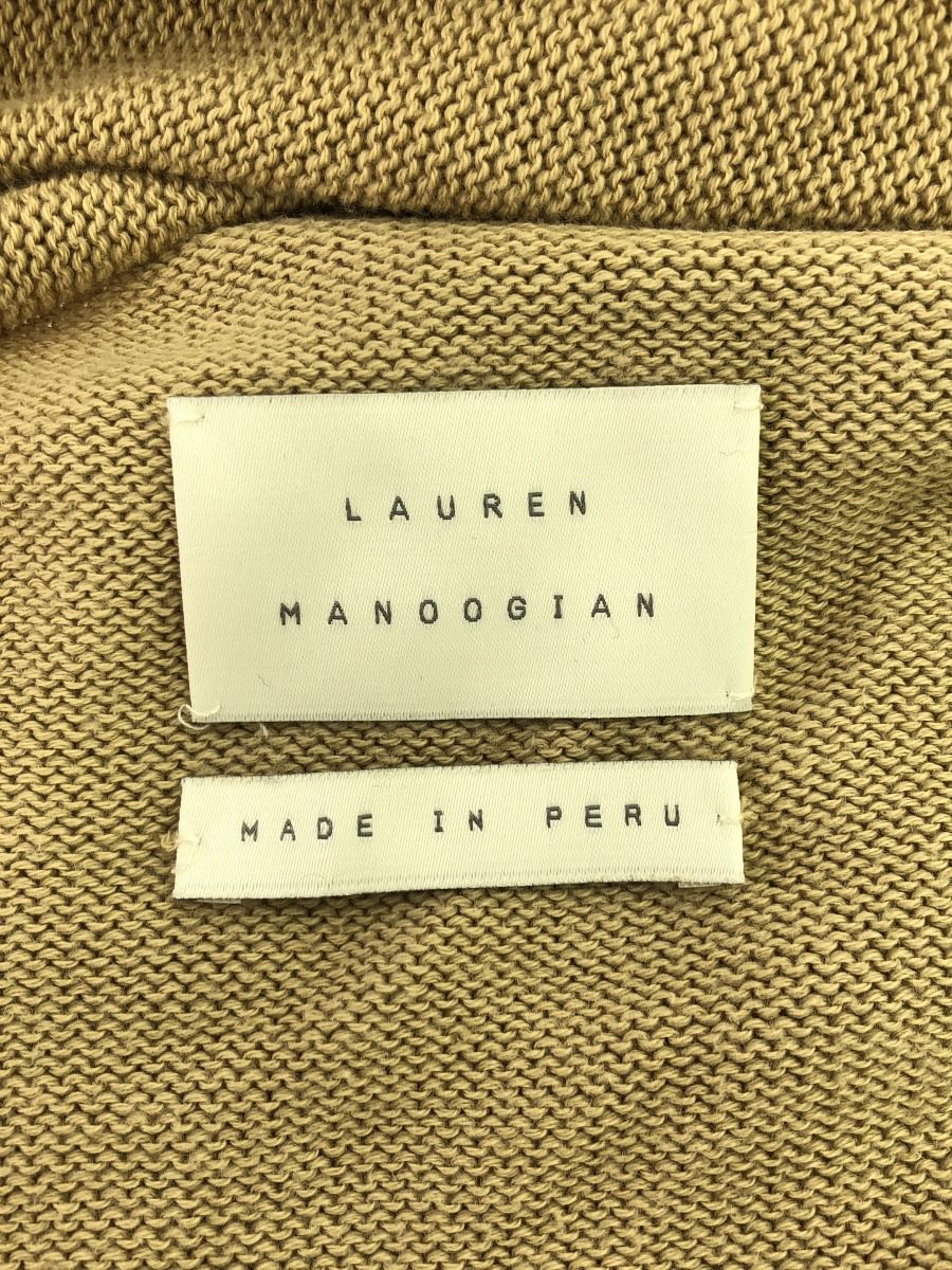 LAUREN MANOOGIAN (ローレン マヌーギアン) 1908010001110 ペルーコットンニットガウンカーディガン レディース ベージュ 2 LAUREN MANOOGIAN (ローレン マヌーギアン) 1908010001110