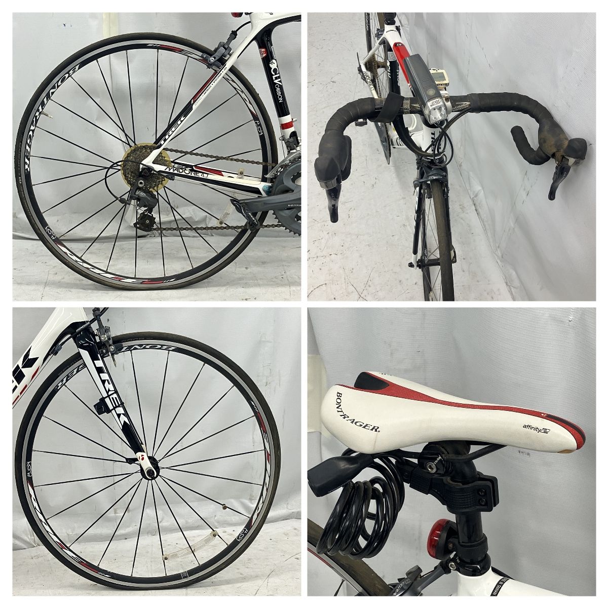 TREK トレック Madone4.7 フルカーボン SHIMANO ULTEGRA 6700 2X10S サイズ56  2012年モデル(560mm～)｜売買されたオークション情報、yahooの商品情報をアーカイブ公開 - オークファン ロードバイク