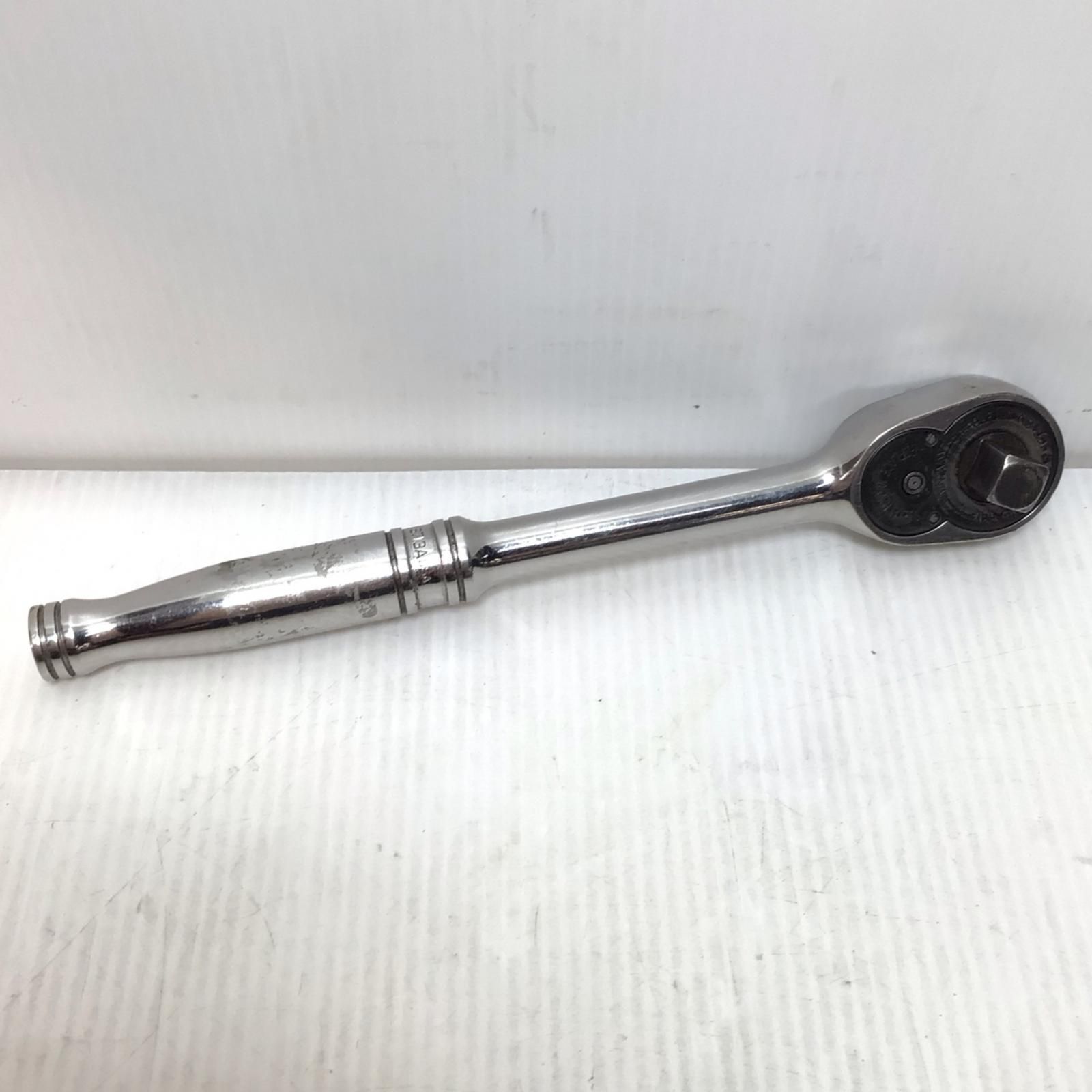 ΘΘSnap-on スナップオン ハンドツール ラチェットハンドル 程度B 使用感有 S713A