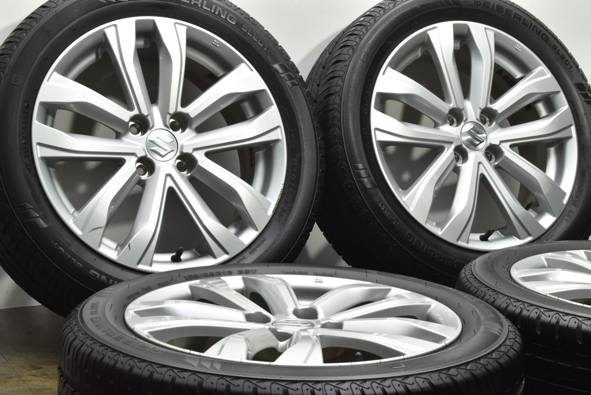交換用 スズキ スイフト 純正 16in 6J 45 PCD100 セイバーリング SL201 185|55R16 バレーノ イグニス クロスビー 流用