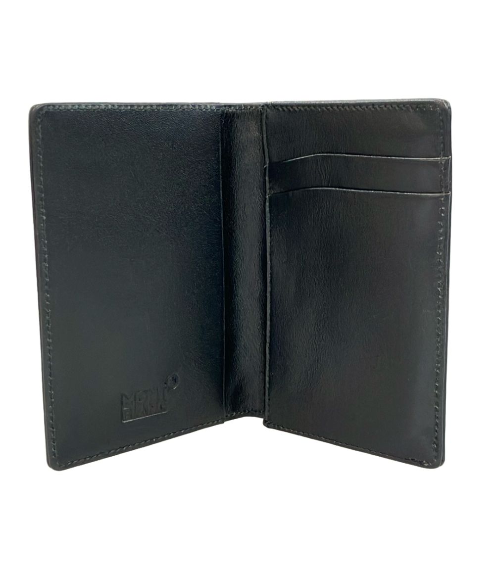 MONTBLANC 名刺入れ 30304 マチ 有り ブラック U007167 MONTBLANC モンブラン 名刺入れ 30304 マチ有り ブラック U007167