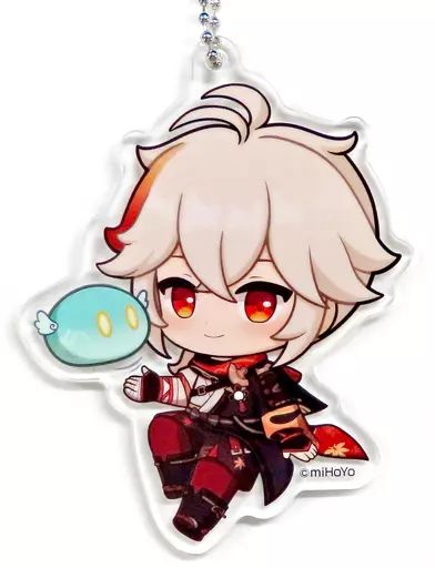原神 稲妻 楓原万葉 デフォルメアクリルボールチェーン 原神 デフォルメアクリルボールチェーン～稲妻～GiGO限定