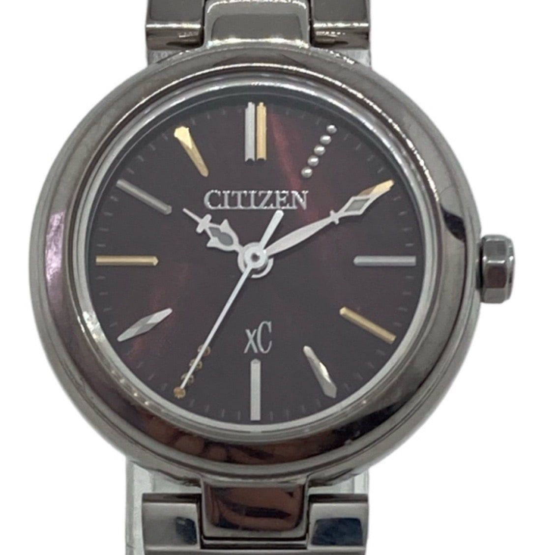 CITIZEN(シチズン) 腕時計 XC(クロスシー) J730-T018301 レディース エコドライブ ボルドー - メルカリ