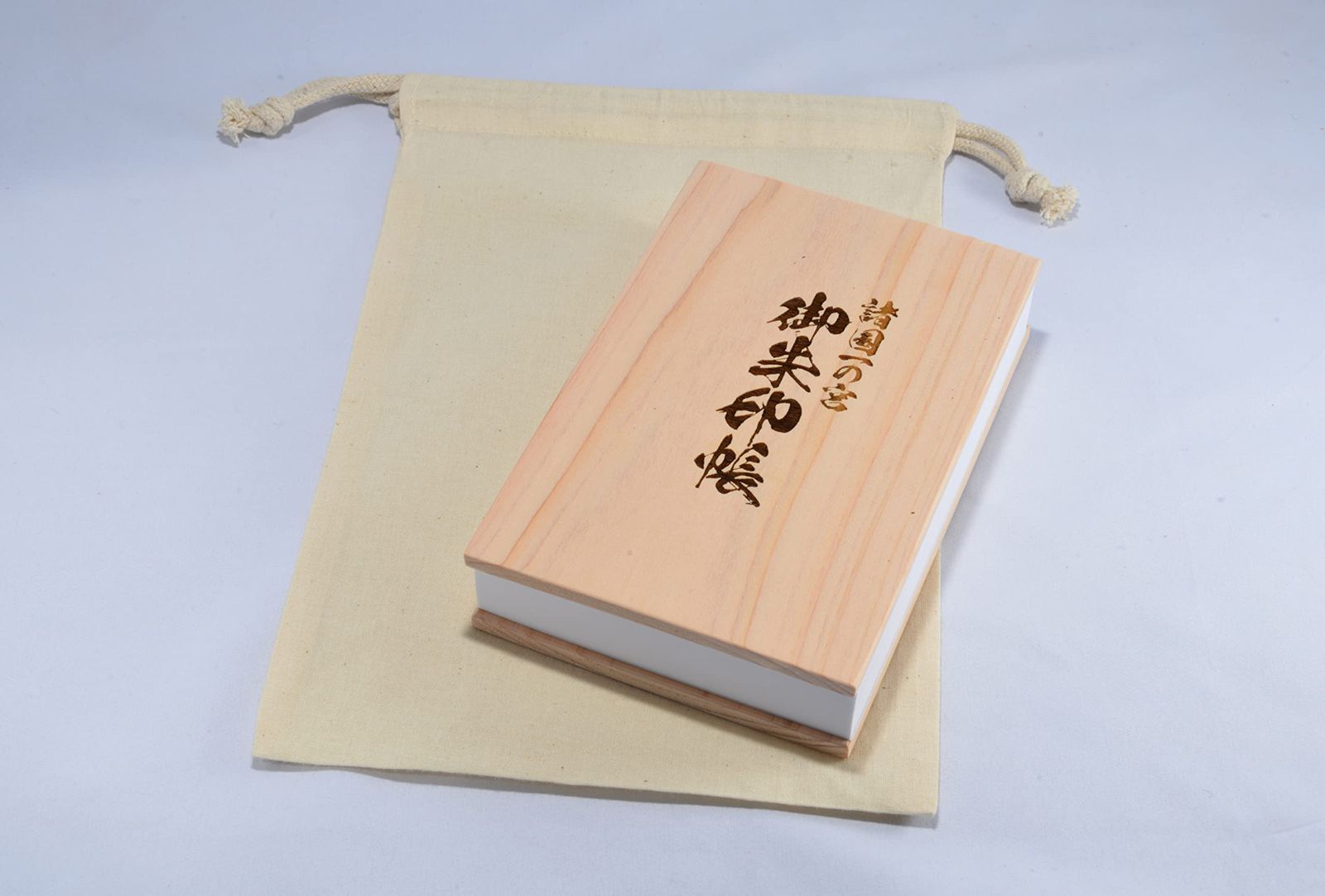 一の宮108社対応型 天然木製御朱印帳