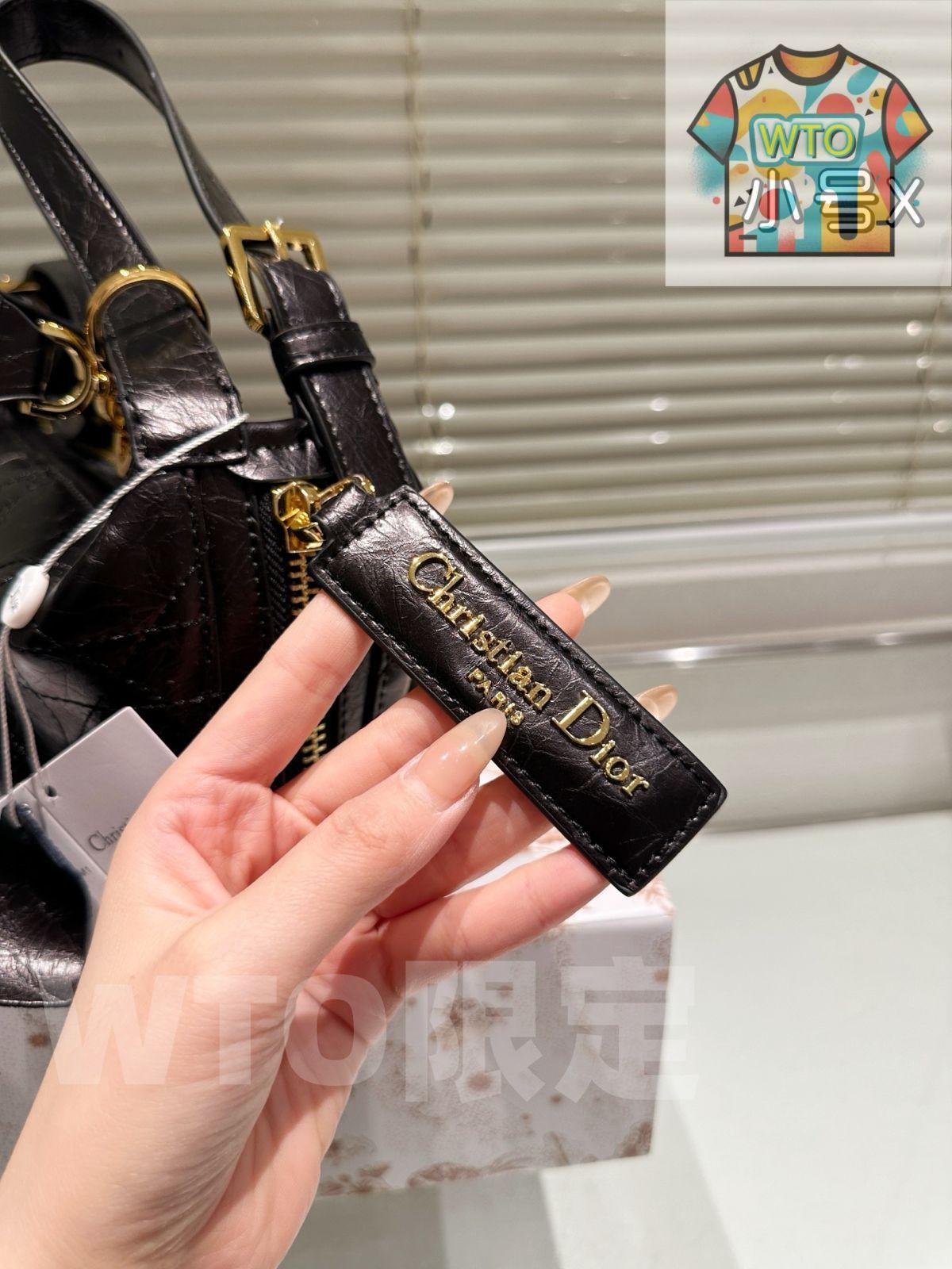 Dior 原単バージョン 牛革 D-Journey ショルダー・斜め掛け