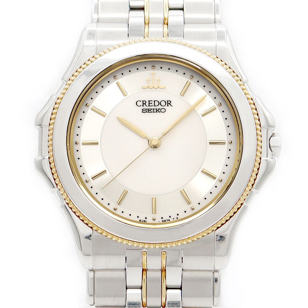 電池交換済 SEIKO セイコー クレドール パシフィーク 8J81-6B60 