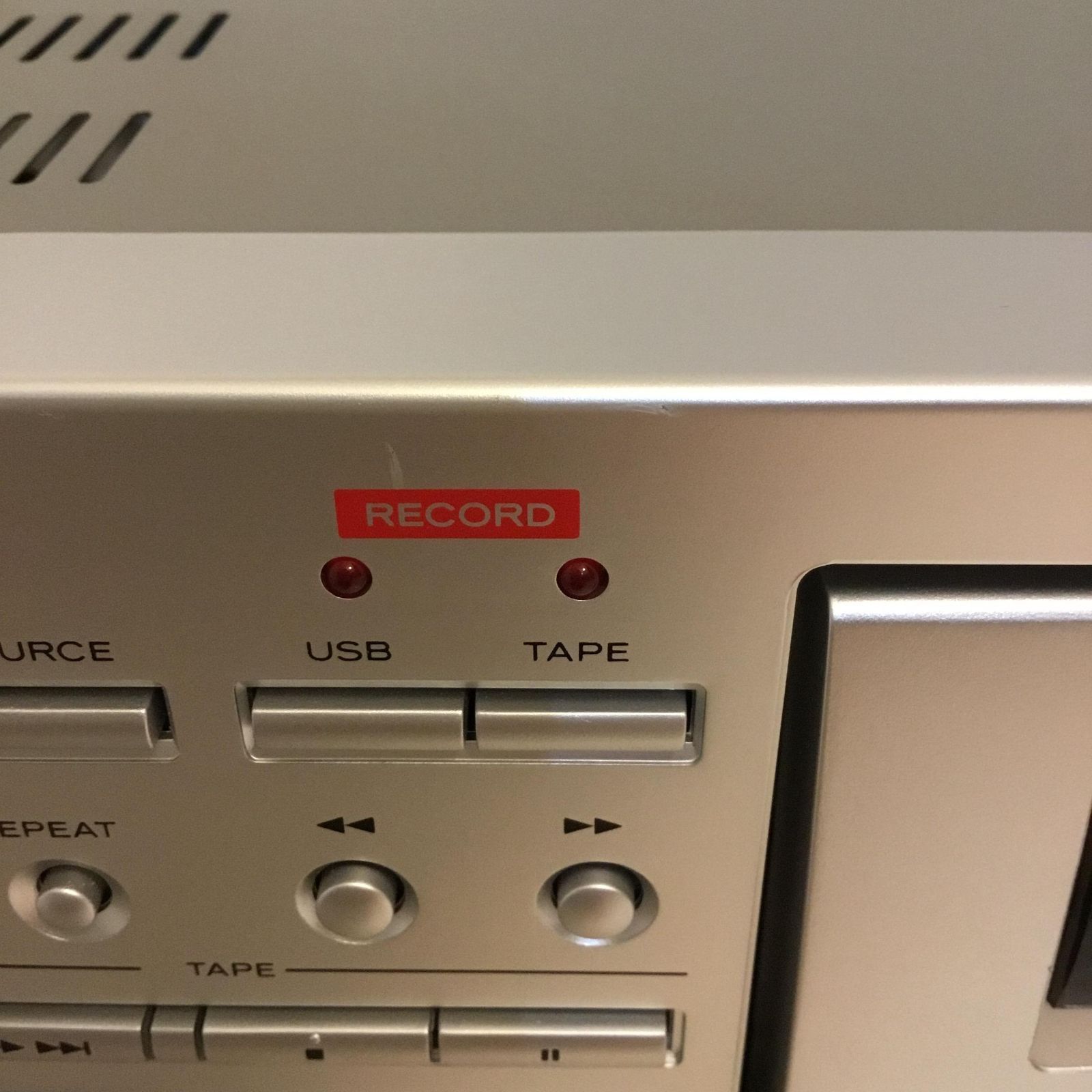 TEAC CD カセットレコーダー ブラック AD-RW900-B - ラジオ・コンポ