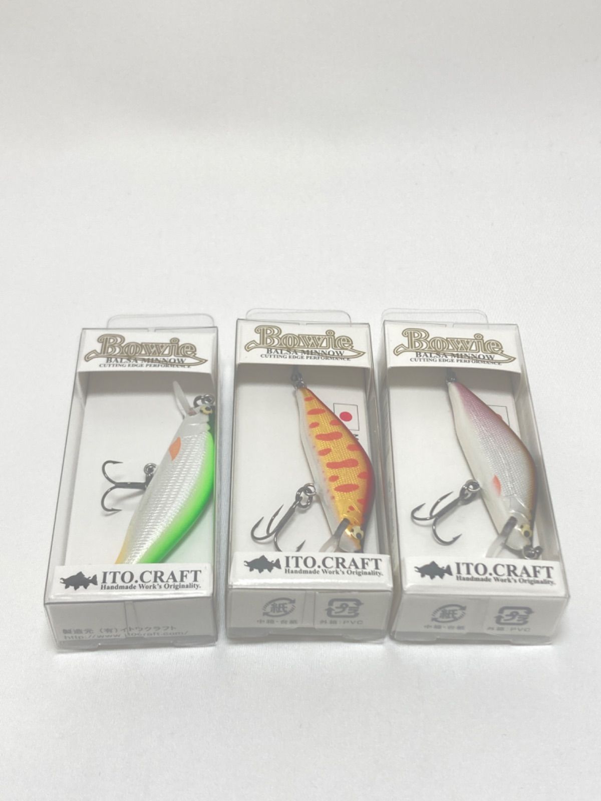 ☆ ITO.CRAFT Bowie ボウイ 50S/42S 3点セット ルアー - メルカリ