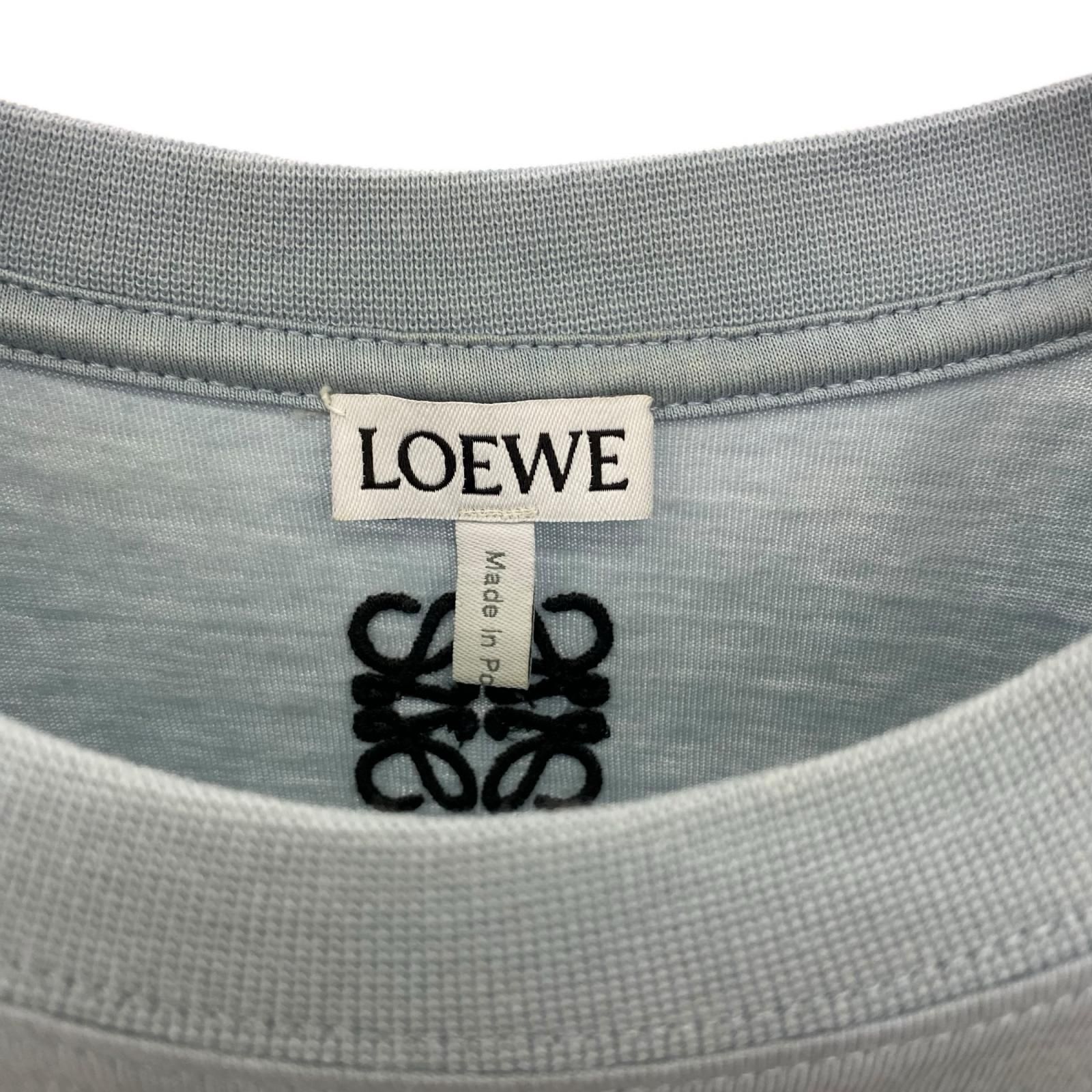 186005 LOEWE ロエベ KEN HEYMAN キーヘイマン Tシャツ XS ブルー