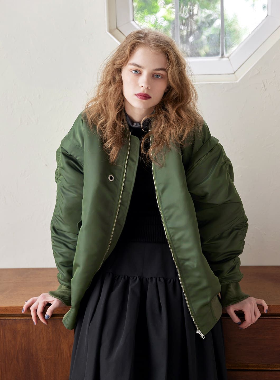 COEL(コエル)の「3WAYフリルMA-1(MA-1)」 - WEAR コエル COEL(コエル)の「3WAYフリルMA-1(MA-1)」 - WEAR コエル