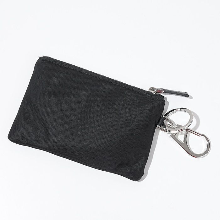 PRADA プラダ ポーチ ナイロン ZIP 小物入れ ブラック メンズ