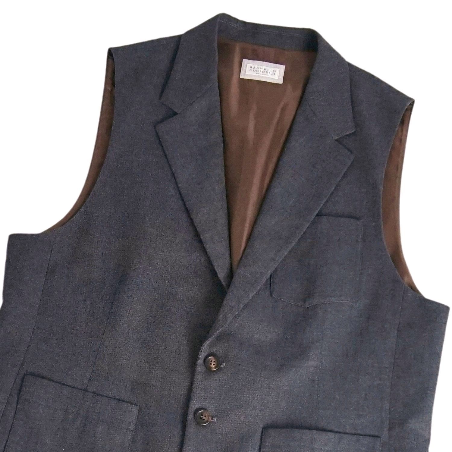 ブルネロクチネリ BRUNELLO CUCINELLI ベスト ジレ ノ