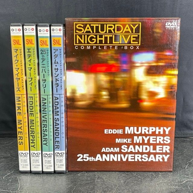 サタデー ナイト ライブ コンプリートボックス 【中古】SATURDAY NIGHTLVE DVD 4枚セット PCBP-60032 エディ マーフィー  / 92775 - メルカリ