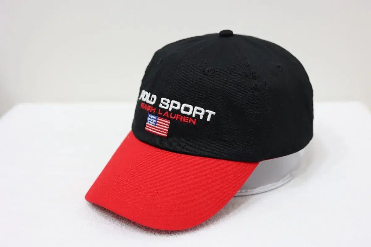 専用 POLO SPORT 6パネル キャップ 星条旗 台湾製 ポロスポ 90s Ralph Lauren POLO SPORT ポロスポ 星条旗 ツートン 6パネル