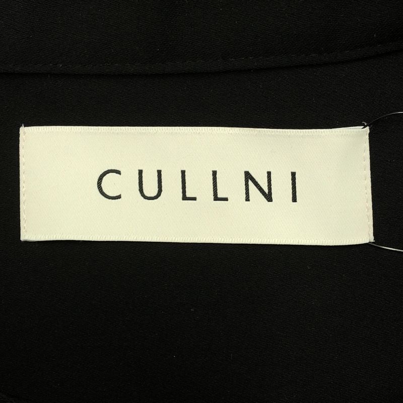 72▢CULLNI STUDIOUS別注シャギーロゴフーディー TS0317-3 CULLNI tシャツ STUDIOUS別注 SIDE ZIP PULLOVER メンズ