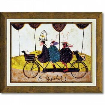 ユーパワー Sam Toft サム トフト アートフレーム バイクフル! ST-08017