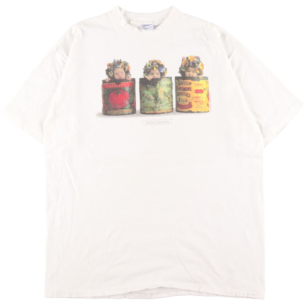 古着 90年代 All Sport ANNE GEDDES アンゲデス プリントTシャツ USA製